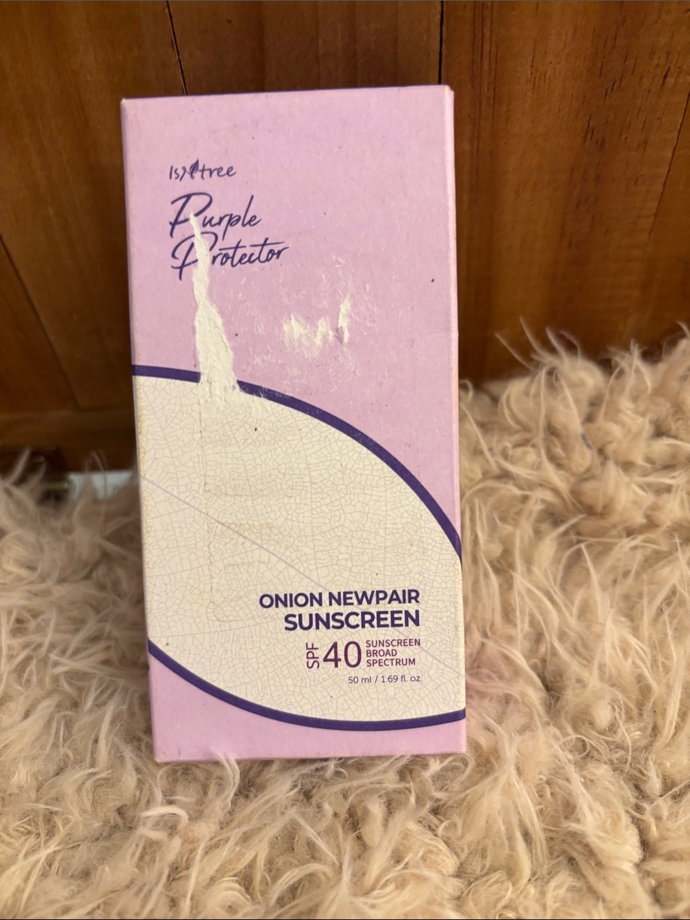 NIB ISNTREE Onion Newpair Sunscreen SPF40 PA+++ UVA/UVB 50ml/1.69fl.oz